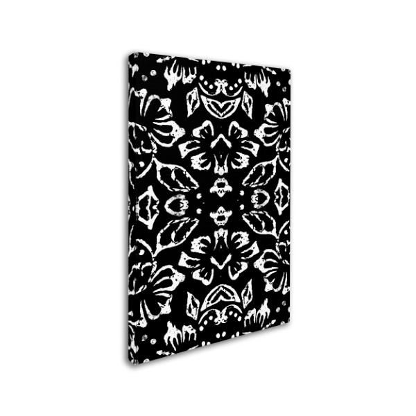 Color Bakery 'Black & White Pattern' Canvas Art,16x24